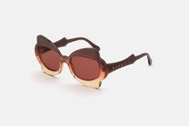 Солнцезащитные очки Marni Monumental Gate Brown Fade