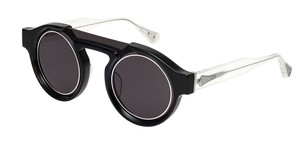 Солнцезащитные очки Masunaga KAGUYA LIMITED EDITION #S29 BLACK/WHITE DGRY