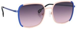 Солнцезащитные очки Odette Lunettes Bertha Sun Blue/Rosé Gold
