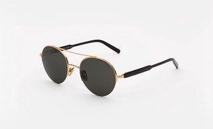 Солнцезащитные очки Retrosuperfuture Cooper Black Gold