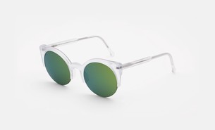 Солнцезащитные очки Retrosuperfuture Lucia Crystal Matte Petrol