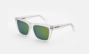 Солнцезащитные очки Retrosuperfuture Oki Crystal Matte Petrol