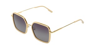Солнцезащитные очки KOMONO Audrey Marshmallow Gold