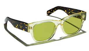 Солнцезащитные очки L.G.R. Jambo Bold Champagne/Havana Scuro 49C Green Vintage