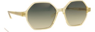 Солнцезащитные очки Odette Lunettes Clarkson Sun Transparent/Yellow