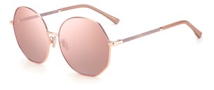 Солнцезащитные очки Jimmy Choo CORAL/G/SK BKU/2S
