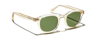Солнцезащитные очки Moscot LEMTOSH SUN FLESH CALIBAR GREEN