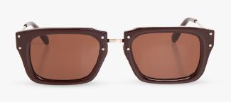Солнцезащитные очки Jacquemus LES LUNETTES SOLI BROWN