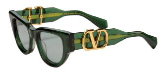 Солнцезащитные очки Valentino V-Due VLS-103-E-GRN-GLD