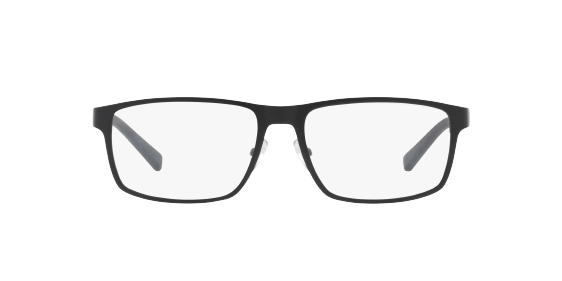 Armani Exchange 1024 Eyeglasses 6000 Black Men Black Rectangle