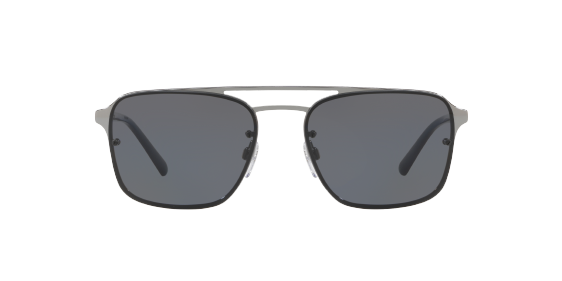 Burberry Tubular Check Be 3095 Men Sunglasses Ruthenium Polarized