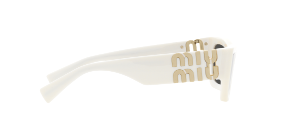 Miu miu white sunglasses clearance