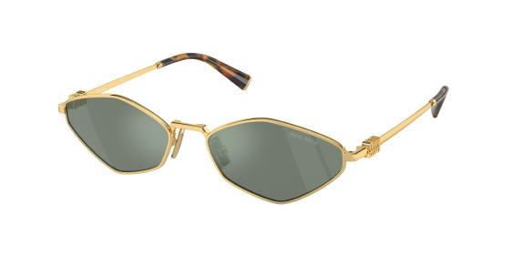 Miu miu gold sunglasses best sale