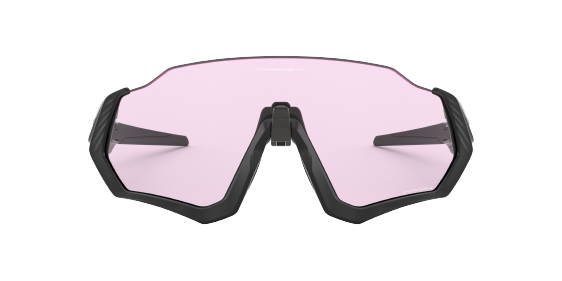Oakley flight jacket clear black online
