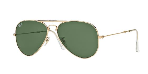 Aviator folding ray ban deals