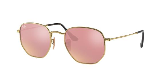 Ray ban aviator rosa gold on sale