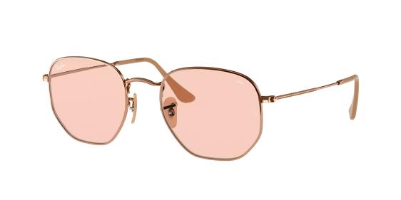 Pink hexagonal ray bans discount