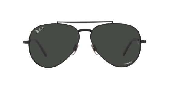 Ray Ban AVIATOR TITANIUM RB8225 3141K8 Black
