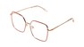 Оптическая оправа KOMONO Audrey Brick Rose Gold Glossy
