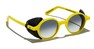 Солнцезащитные очки L.G.R. Automobili Amos by L.G.R #13 Bumblebee Yellow/Graphite Alcantara Flap Grey