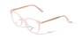 Оптическая оправа L.G.R. Keren CM Pink Matt/Gold Matt 45
