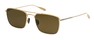 Солнцезащитные очки Masunaga BIRD #S43 GOLD II BROWN