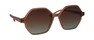Солнцезащитные очки Odette Lunettes Clarkson Sun Brown/Transparent