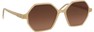 Солнцезащитные очки Odette Lunettes Deluca Sun Transparent/White/Yellow