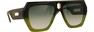 Солнцезащитные очки Odette Lunettes Diamond Sun Black/Green/Grey