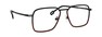 Оптическая оправа Odette Lunettes Donovan Black/Red