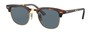 Солнцезащитные очки Ray-Ban Clubmaster Folding RB2176 990/R5