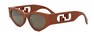 Солнцезащитные очки Fendi FE40049I 50E
