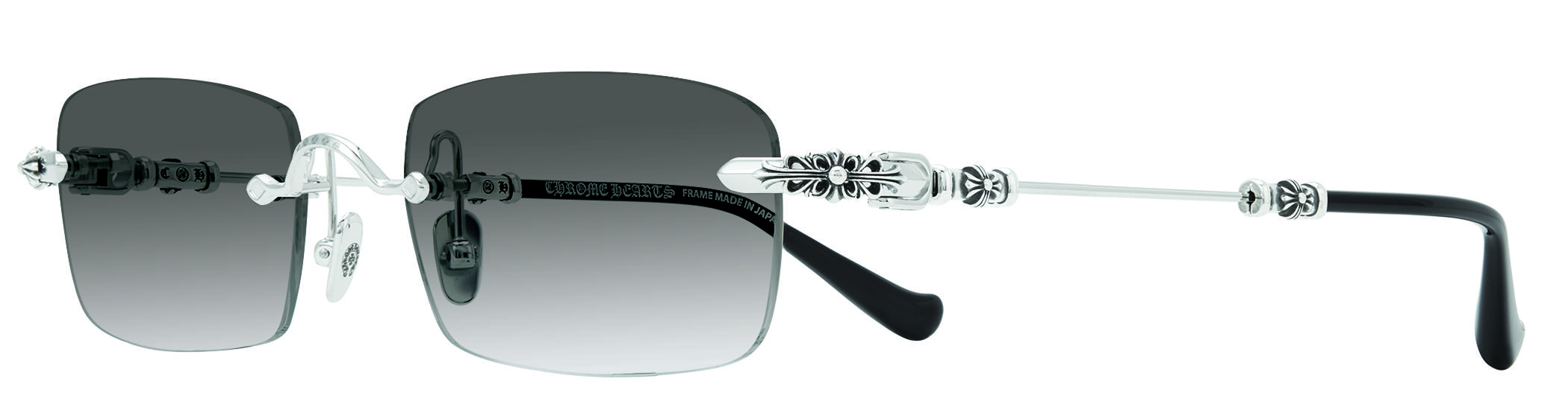 Солнцезащитные очки Chrome Hearts PILLS III SS-BK-P-S (F22) купить