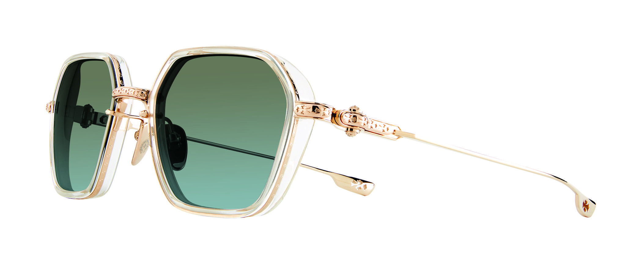 Солнцезащитные очки Chrome Hearts DANGER ZONE CRYS/GP (020) купить