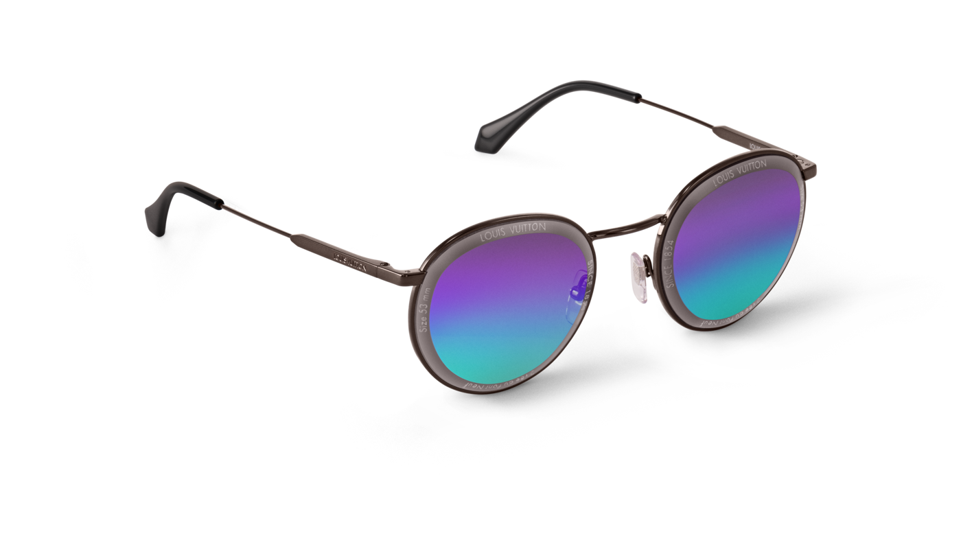 Солнцезащитные очки Louis Vuitton LV Super Vision Metal Round 