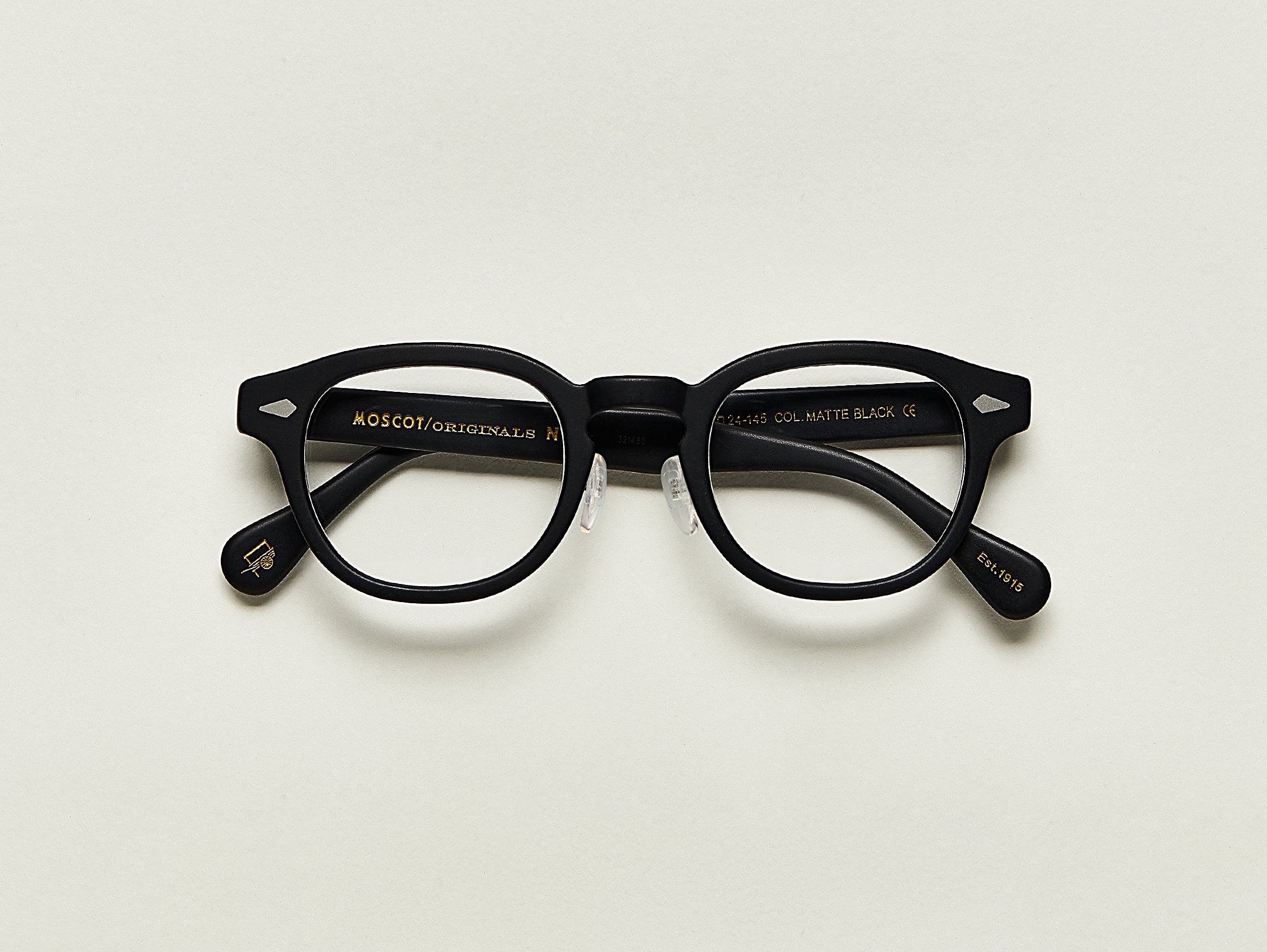 Оптическая оправа Moscot LEMTOSH W/ METAL NOSE PADS MATTE BLACK