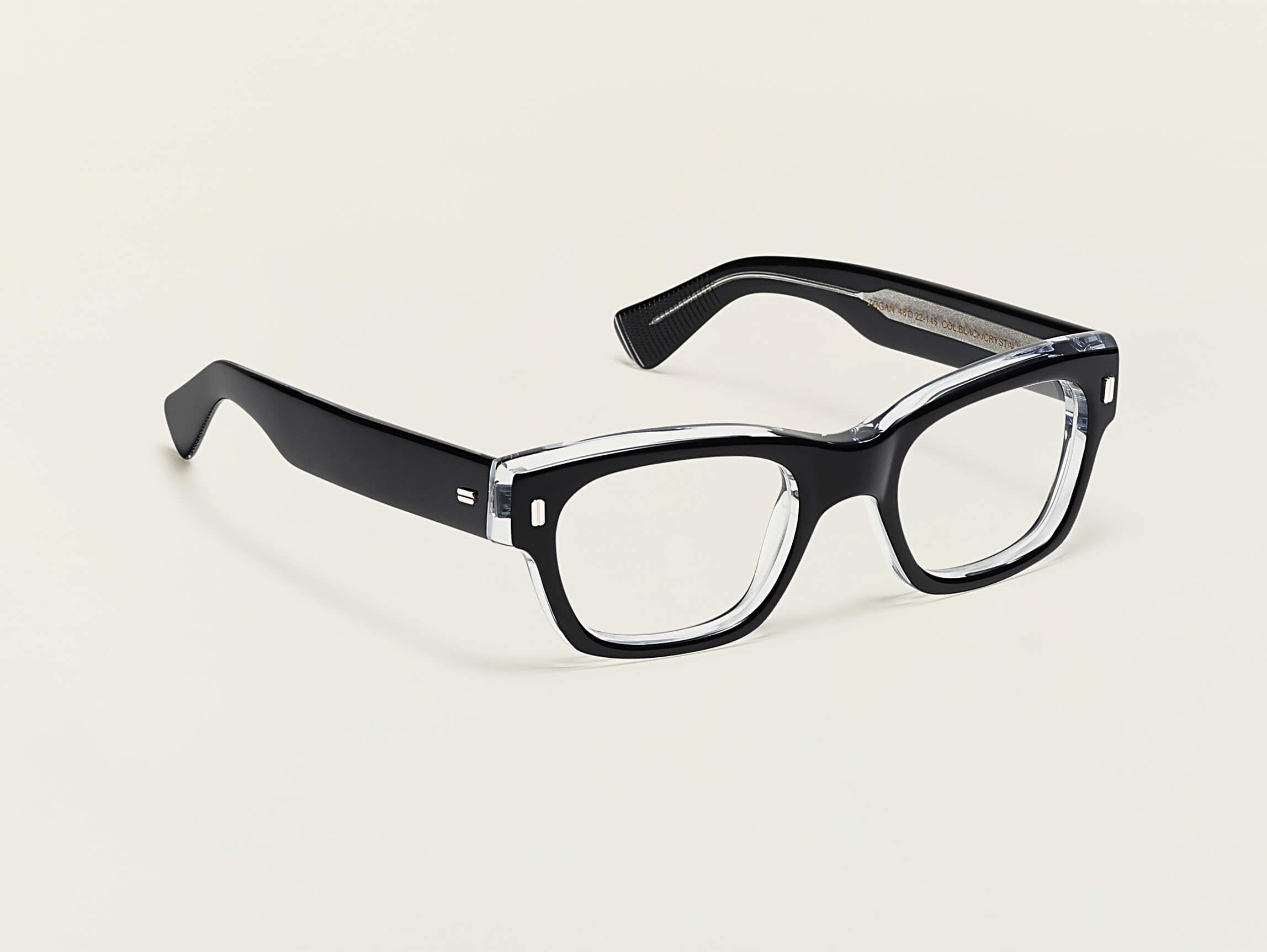 モスコット MOSCOT ZOGAN BLACK/CRYSTAL ZOGAN | Glasses | MOSCOT