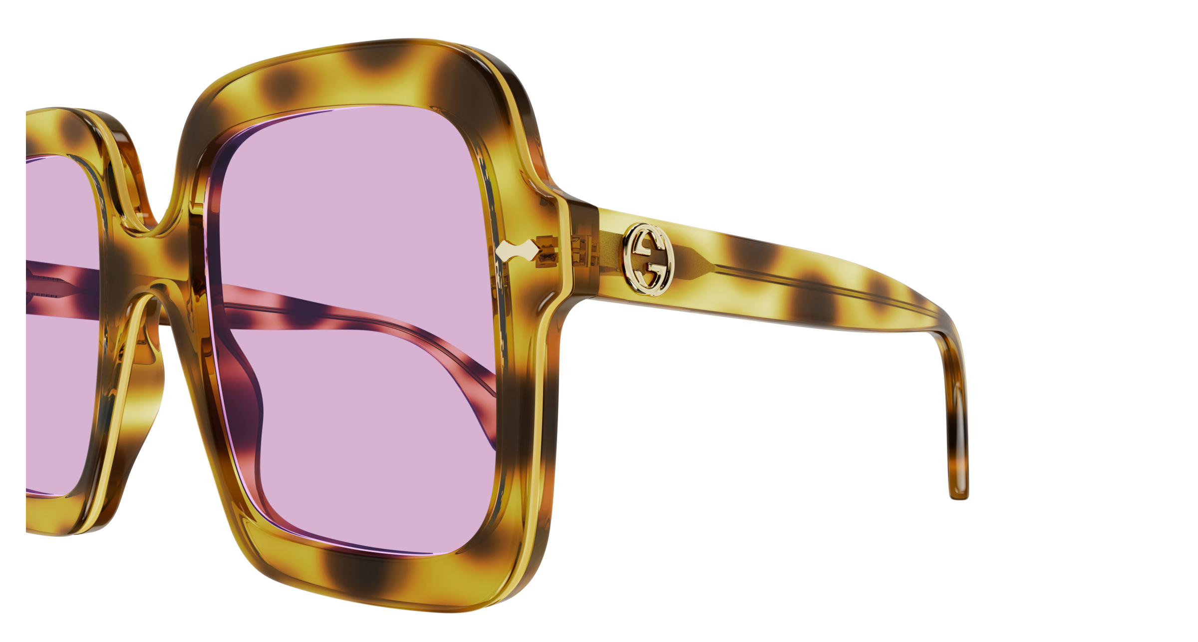 gg1241s Gucci sunglasses Havana/pink Gucci GG1241S Sunglasses | OnlyLens.com main image 2