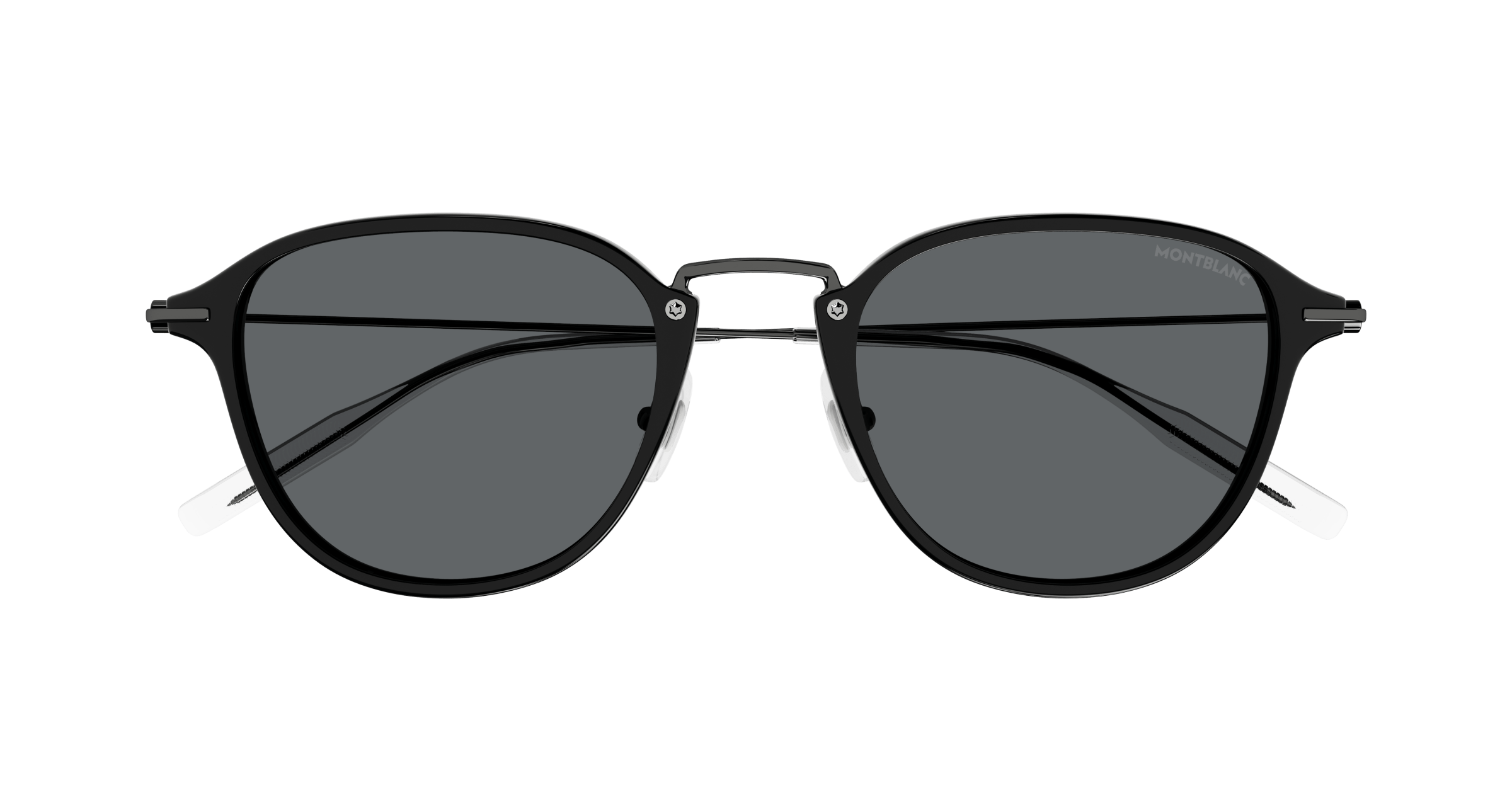 NWT MONT BLANC MB0155S 007 Sunglasses Montblanc MB0155S Square Sunglasses | Fashion Eyewear UK main image 4