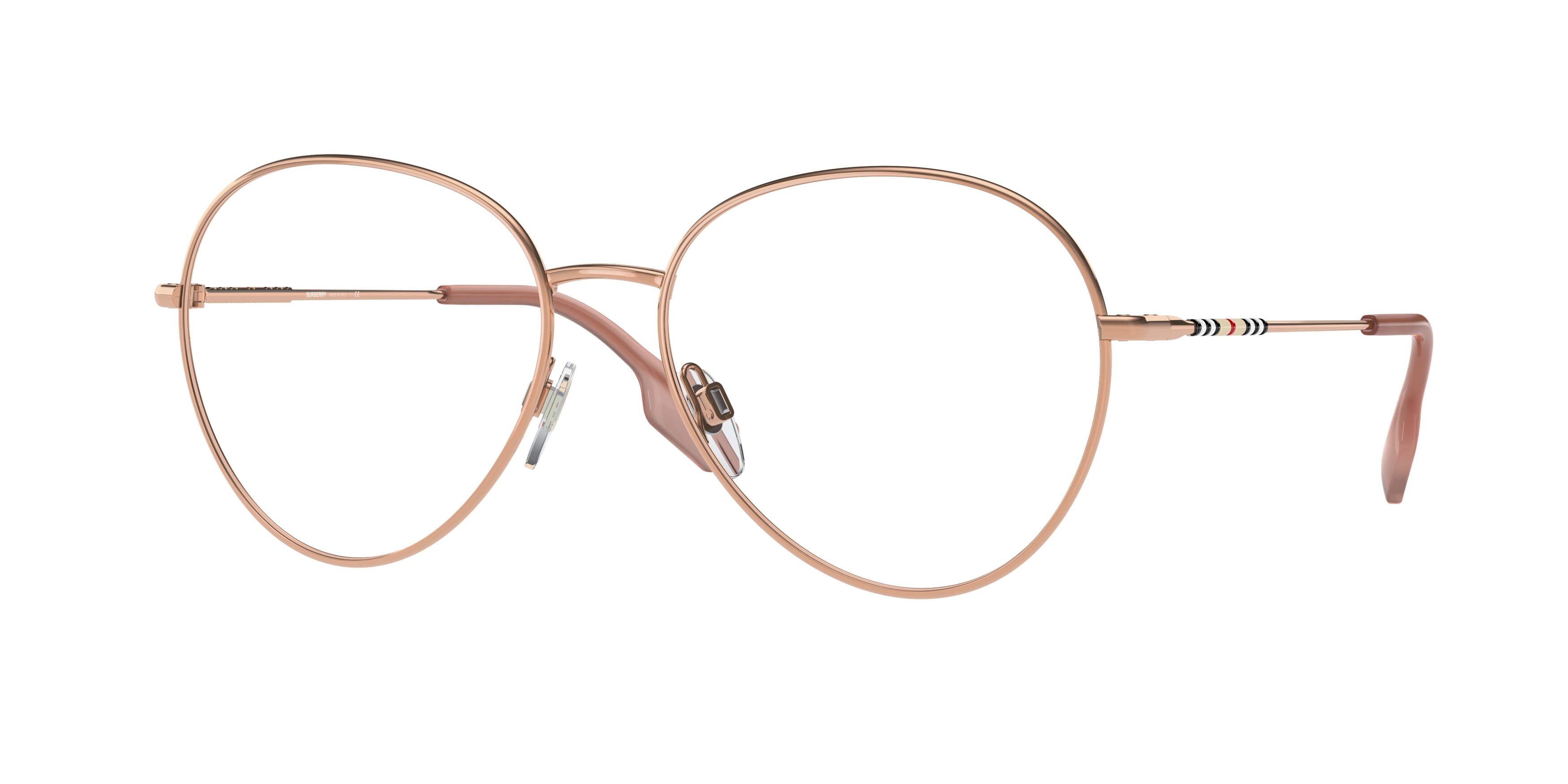 Burberry rose gold glasses best sale