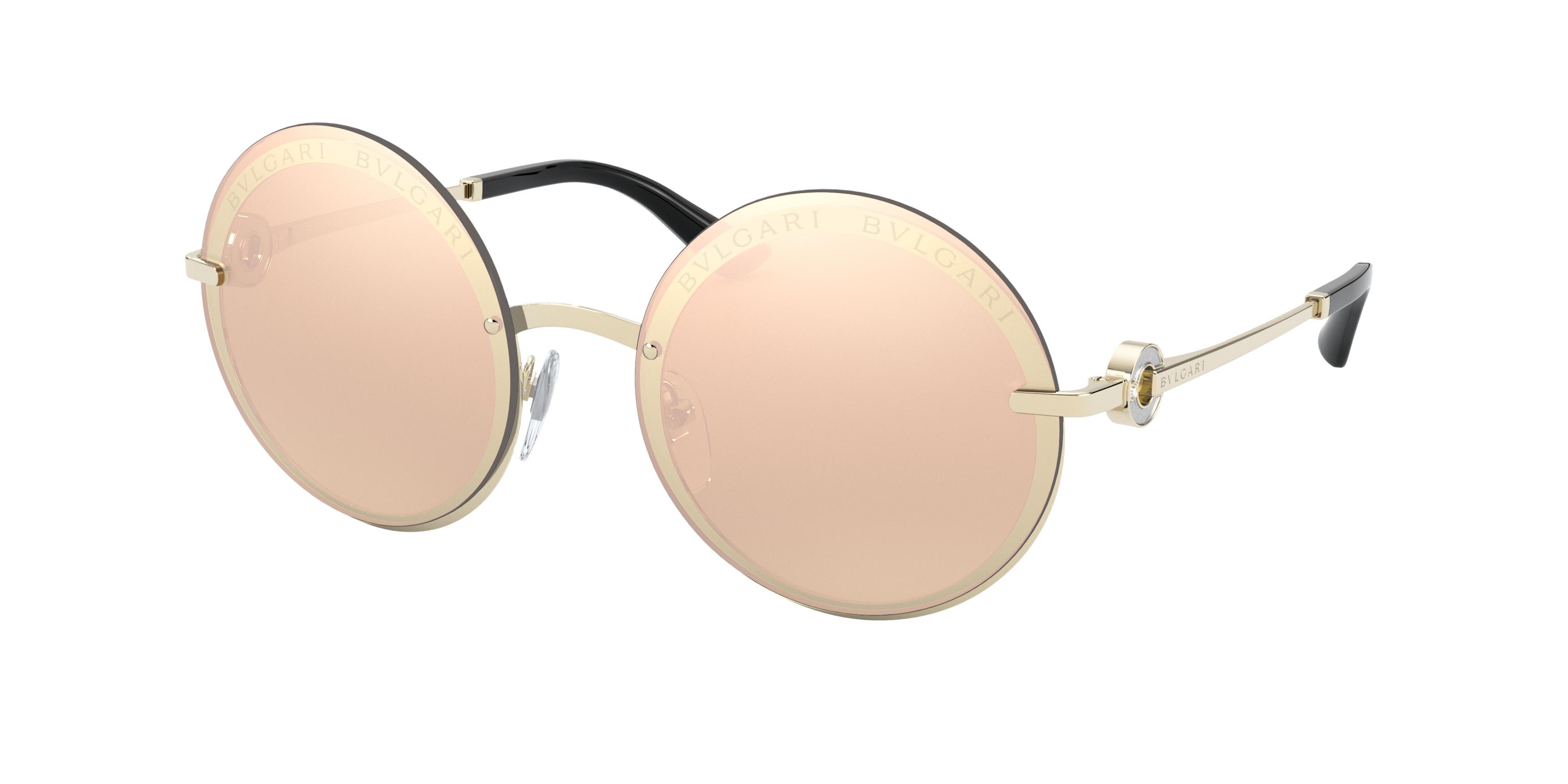 Bvlgari round sunglasses best sale