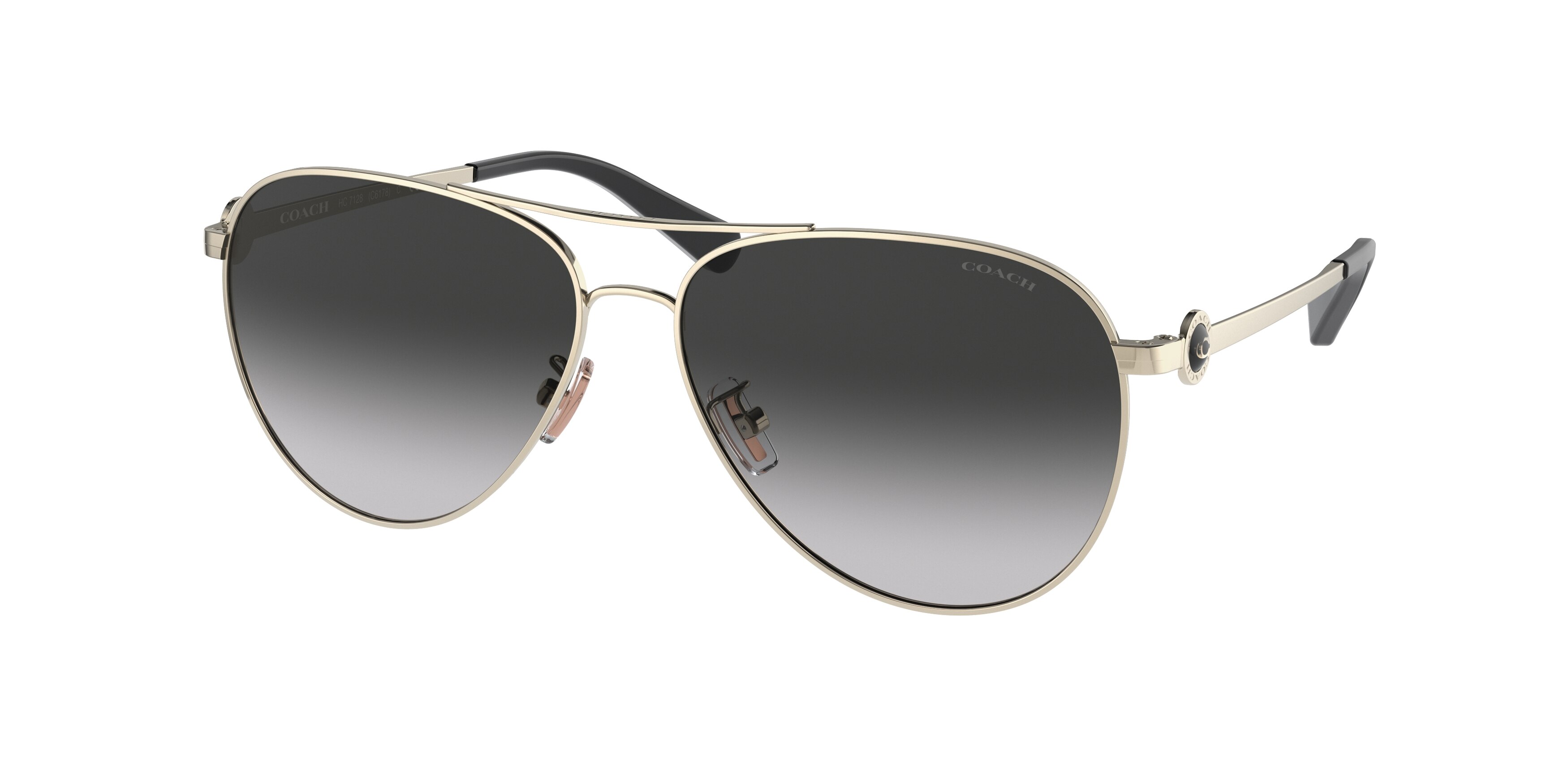 Coach C6178 HC7128 90053C Shiny Light Gold