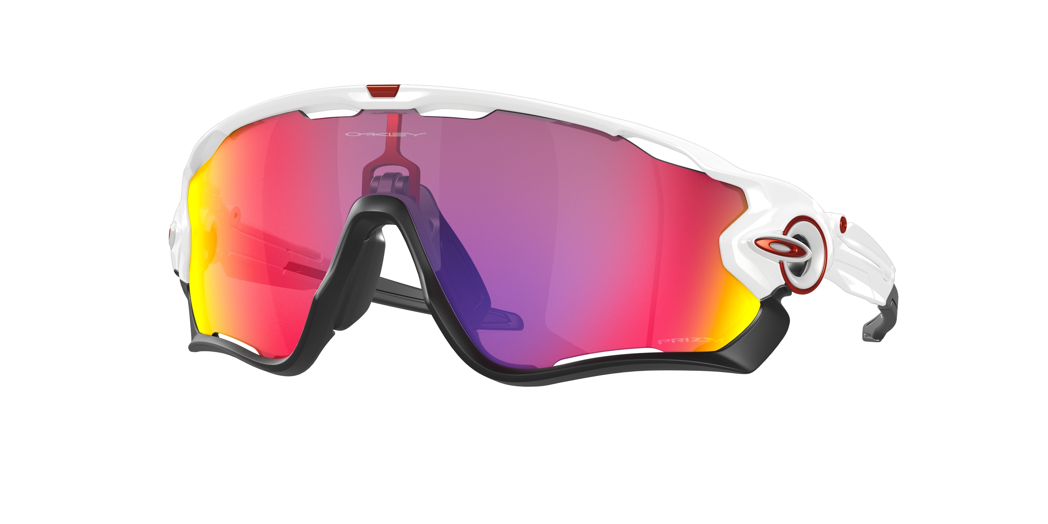 Oakley Jawbreaker Polished White Prizm Road