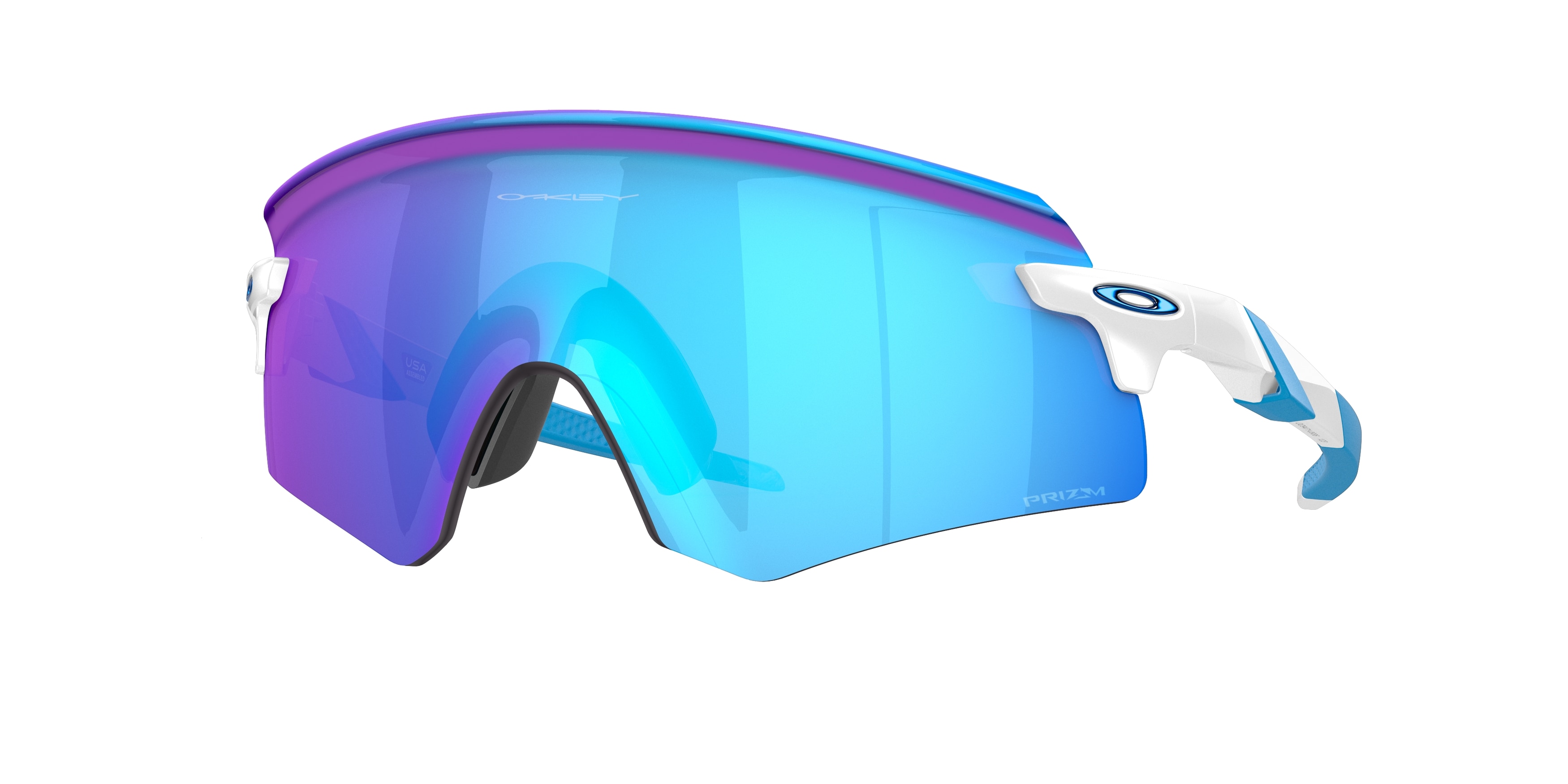 Oakley Encoder Polished White Prizm Sapphire