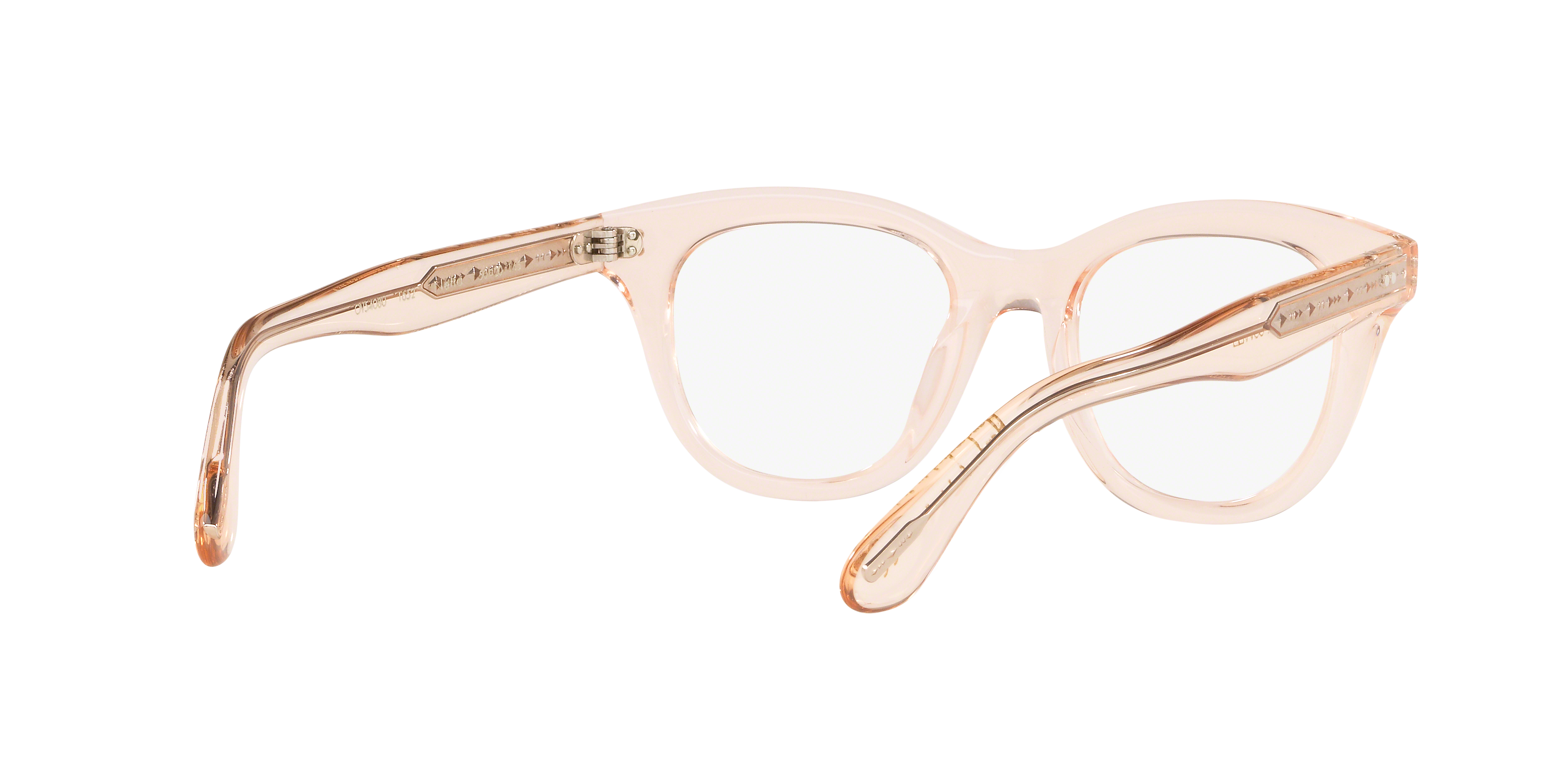 Oliver Peoples Netta 0OV5408U transparent light silk eyeglasses with case. New Oliver Peoples Tiello with Linen frame | Oliver Peoples® US main image 3