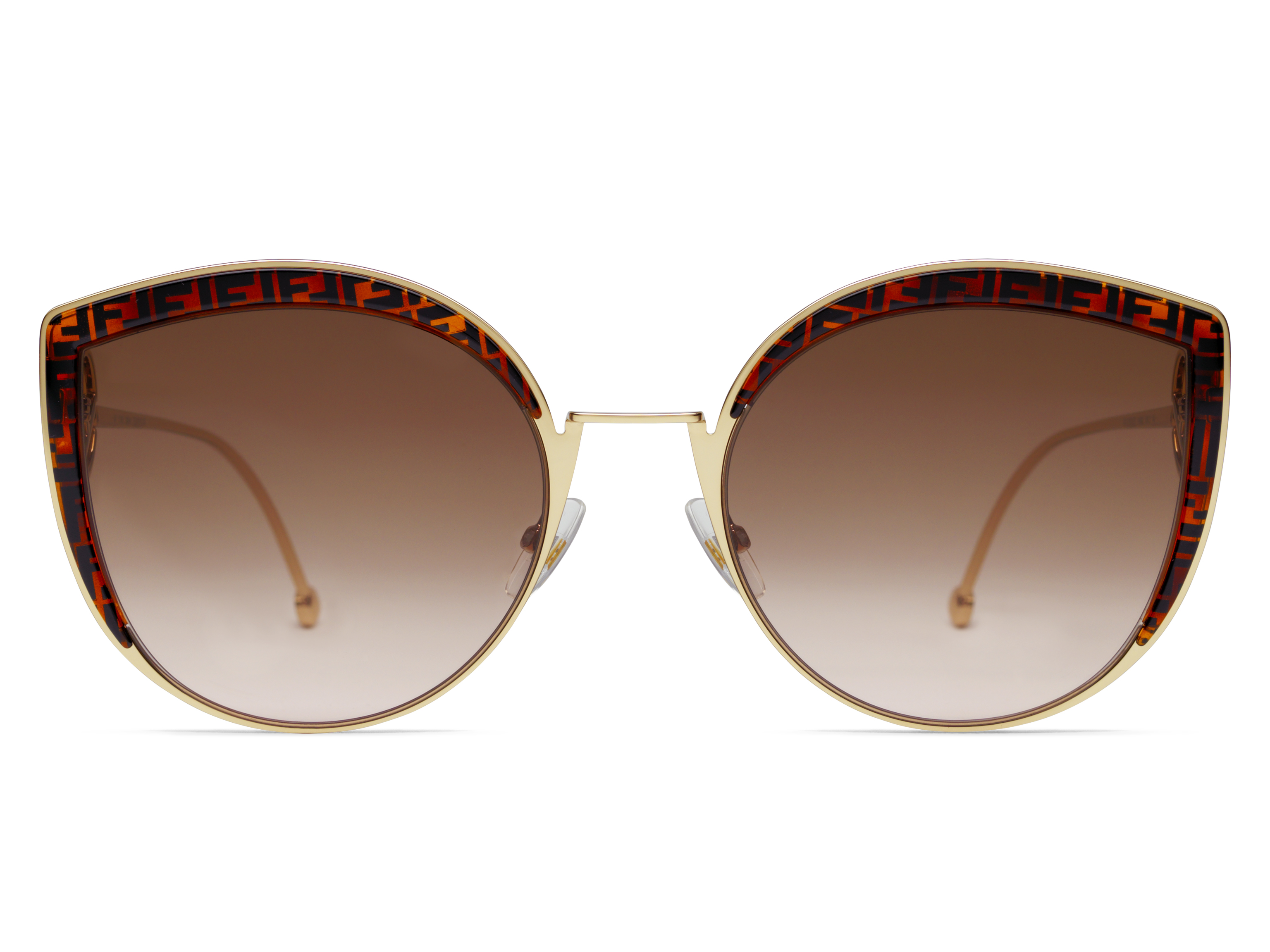 Fendi 0290/S VH8M2 FF0290/S F Is Fendi Cateye Sunglasses Brown main image 2