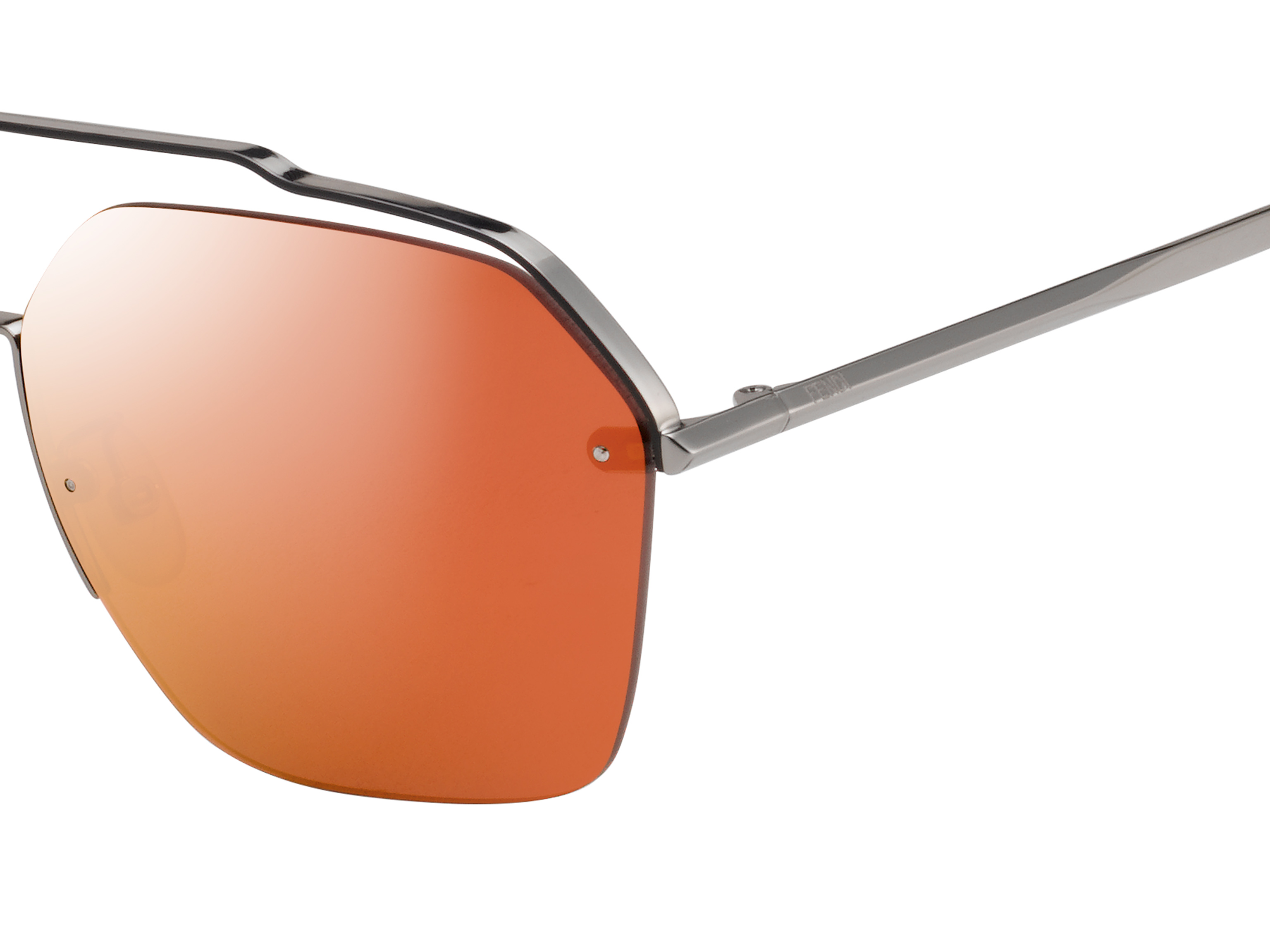 fendi ff M0032 S 3YG Light Gold Fendi Metal F is Fendi Sunglasses FF 0323/S Gold 1823314  main image 4