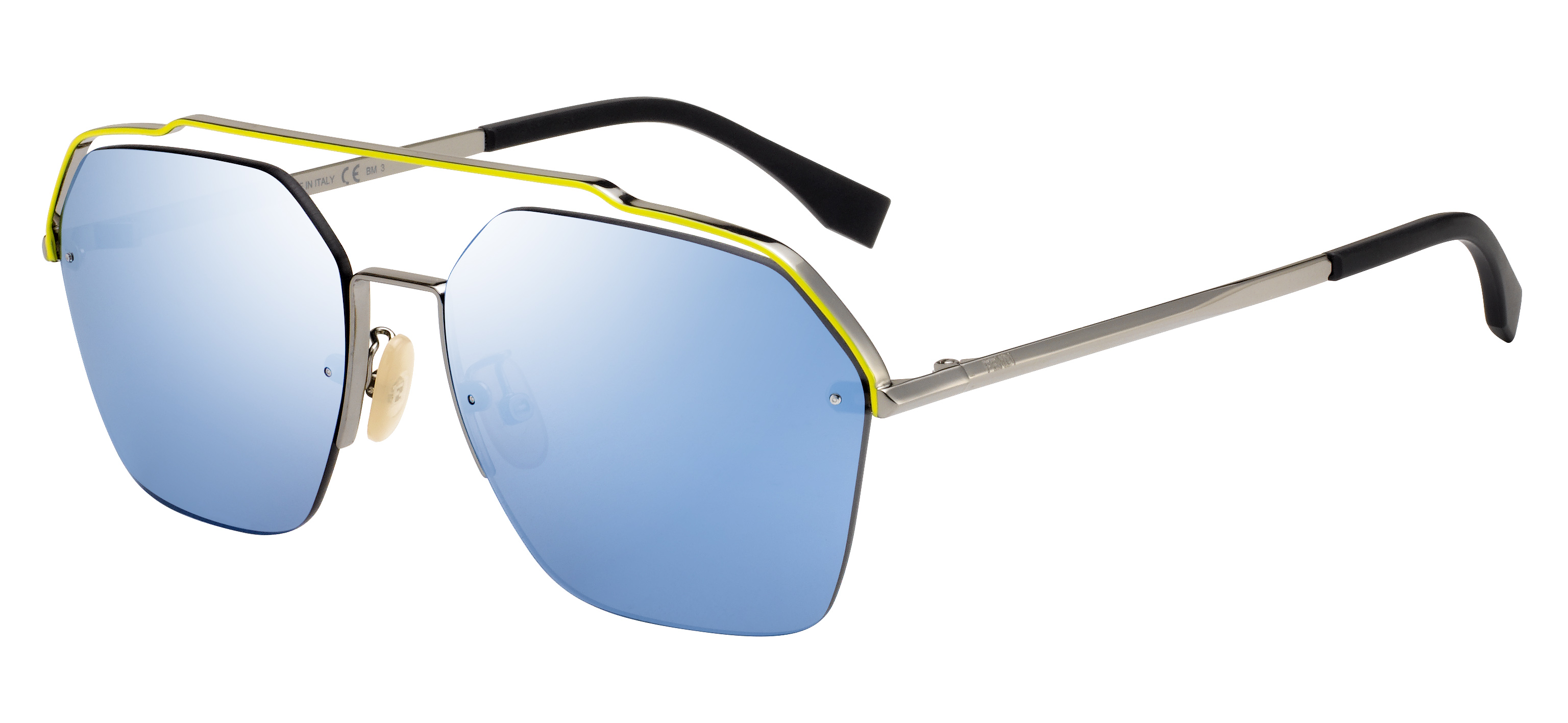 fendi ff M0032 S 3YG Light Gold Fendi Metal F is Fendi Sunglasses FF 0323/S Gold 1823314  main image 3