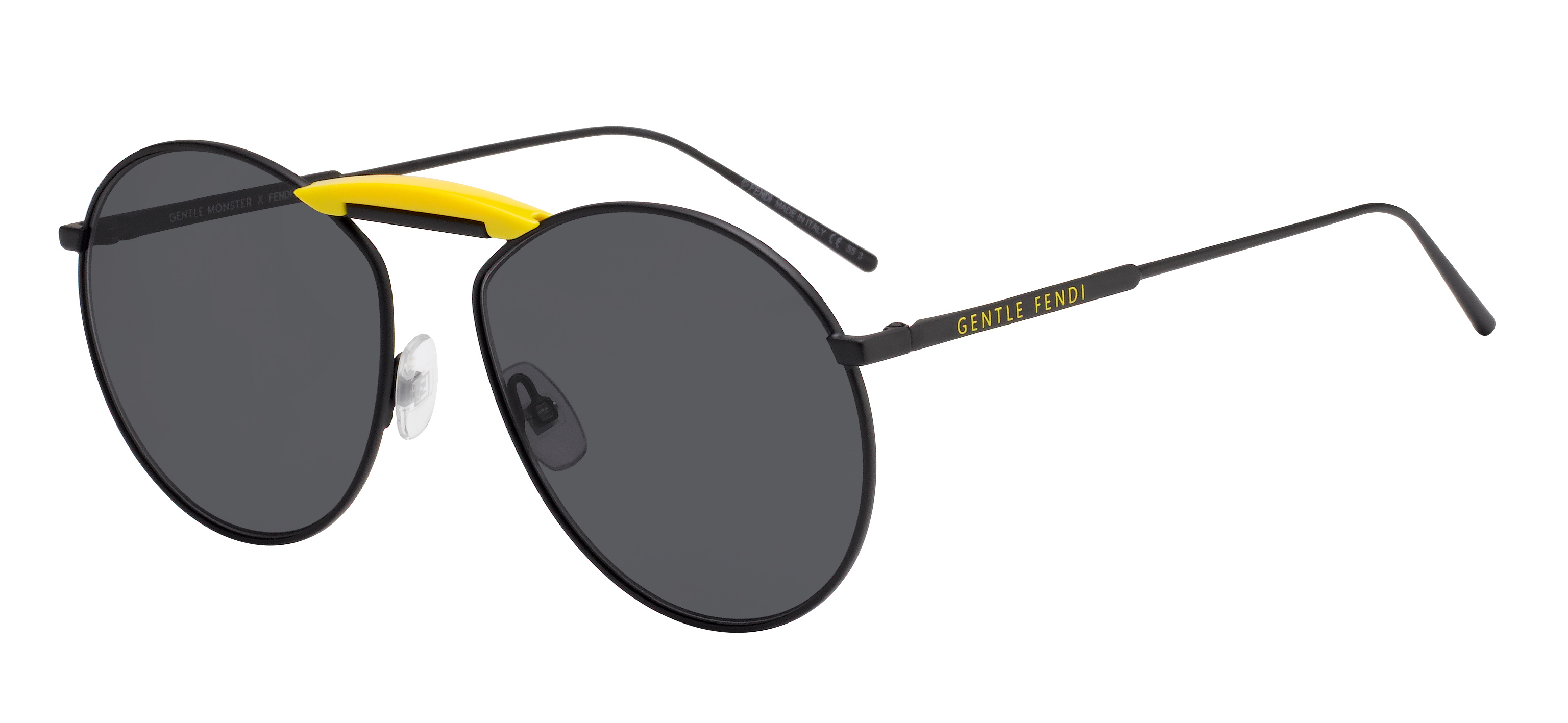 Fendi FF 0368 S DDB Gold Copper FENDI FF0323/S DDB Gold/Copper FF0323/S Cats Eyes Sunglasses  main image 2