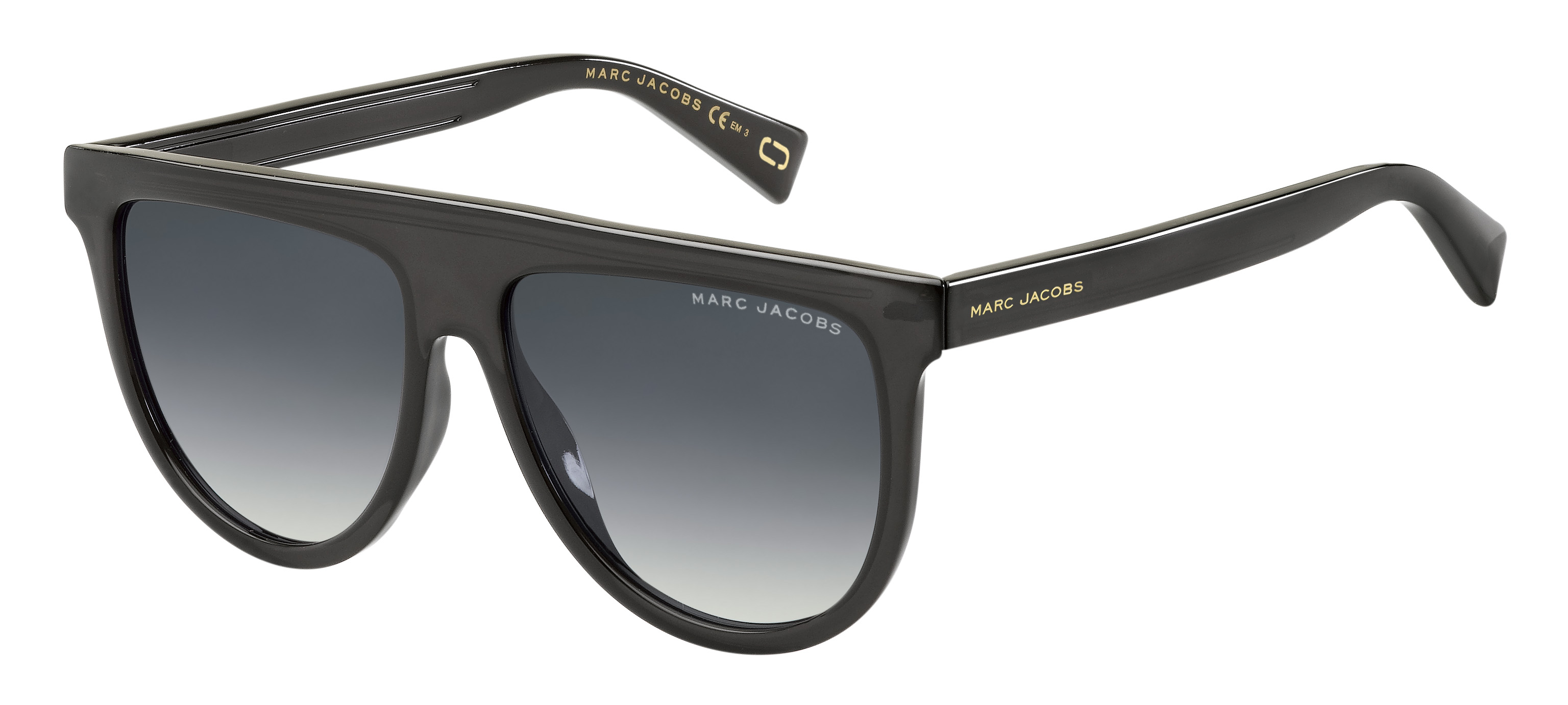 NEW MARC JACOBS MARC 321/S 09QHA BROWN SUNGLASSES Marc Jacobs MARC 840/S W4A HA Sunglasses Black Shaded Havana  main image 2